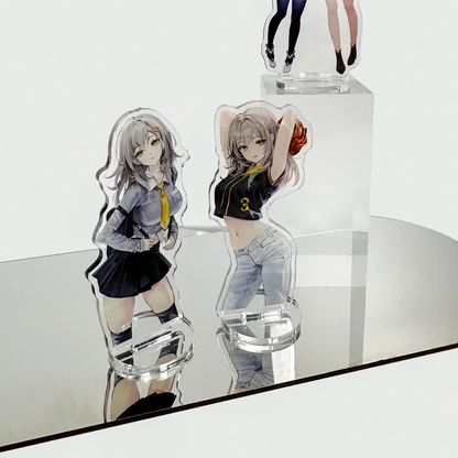 Custom Clear Acrylic Standees