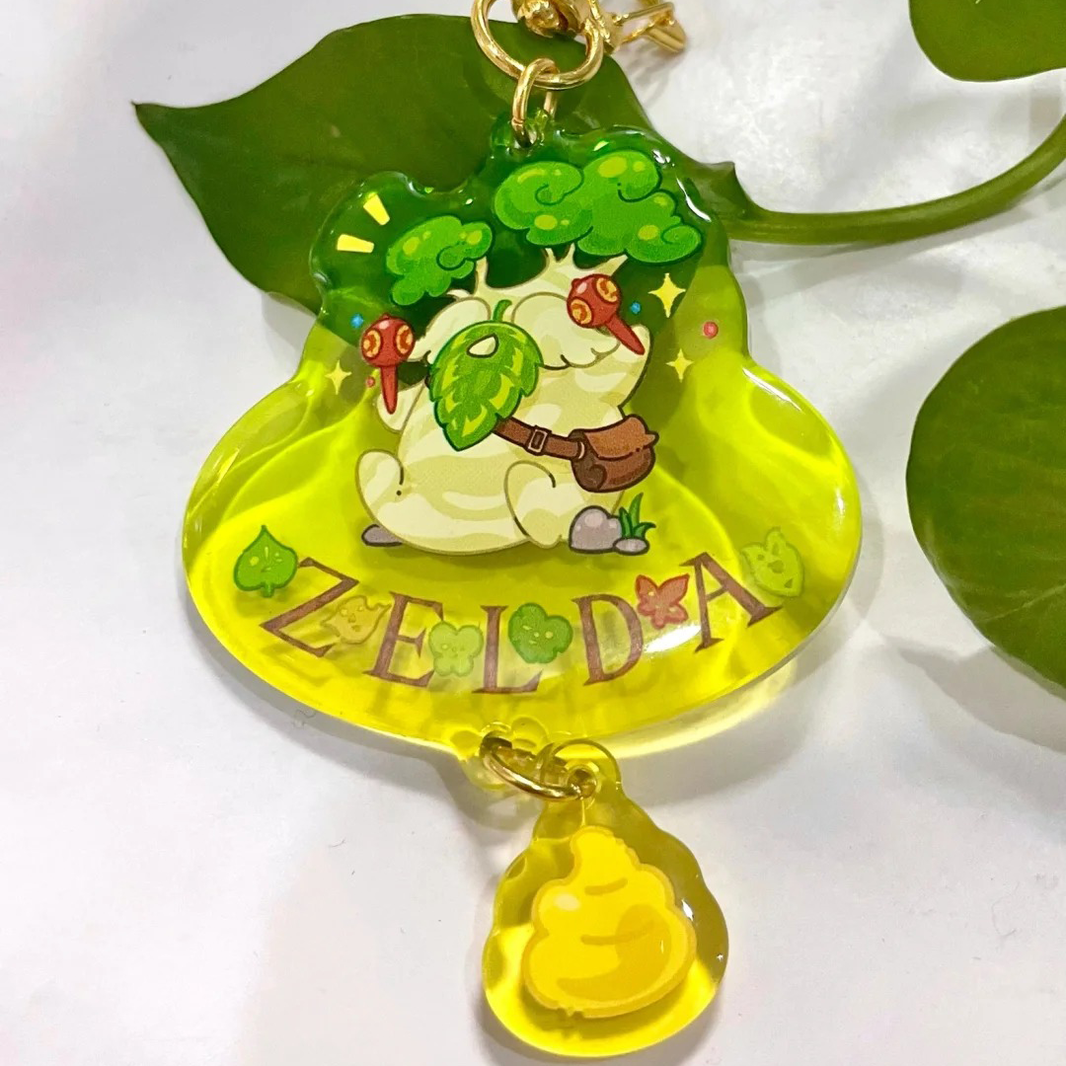 Custom Gradient Epoxy Keychain