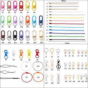 Customized epoxy glass broken keychain - Acrymee