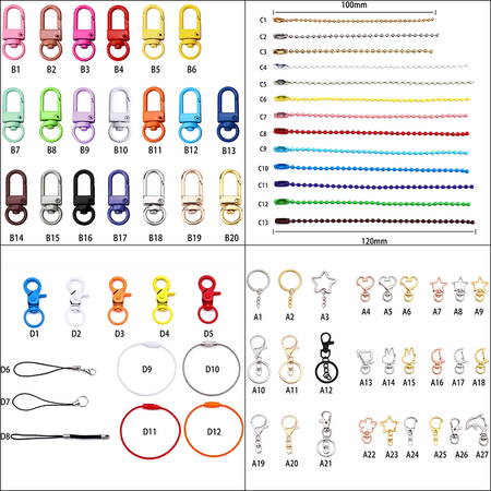 Customized epoxy glass broken keychain - Acrymee