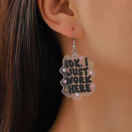 Custom Acrylic Earrings