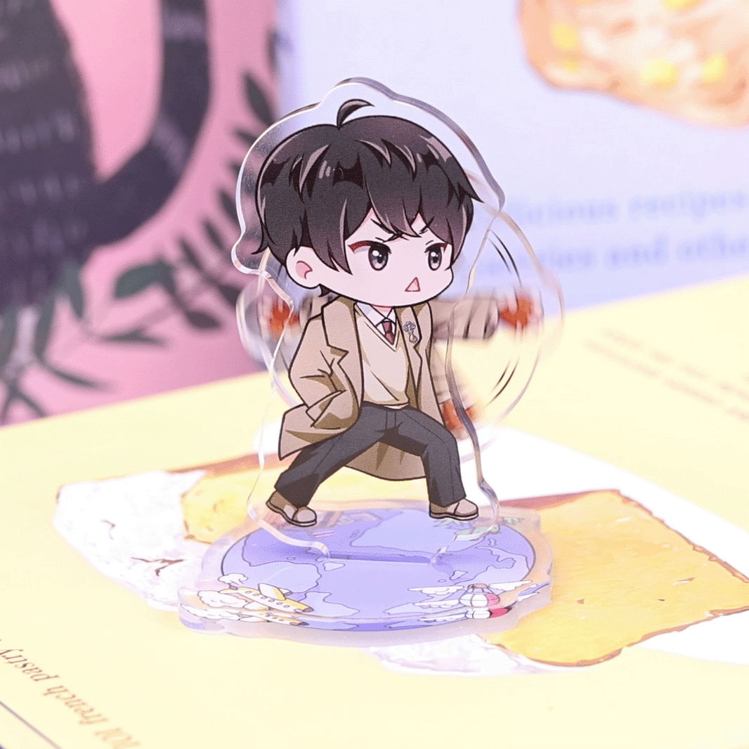 Custom Acrylic Rotating Standees
