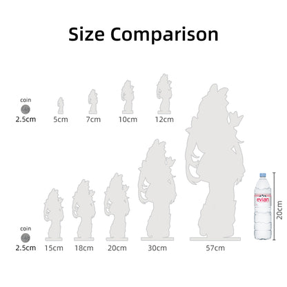 Custom Clear Acrylic Standees
