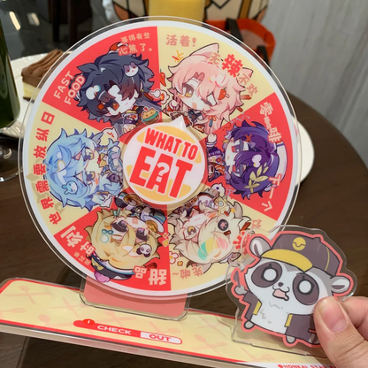 Custom Clear Ferris Wheel Standee