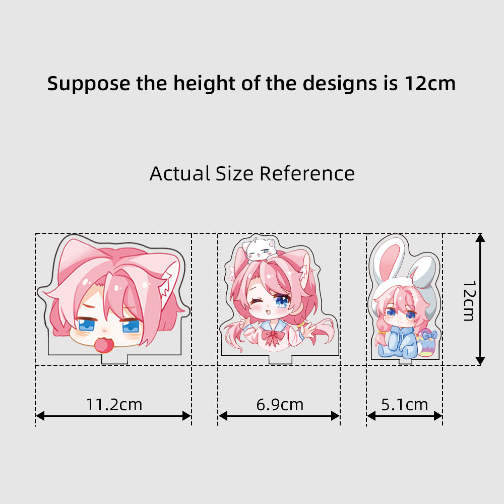 Custom Clear Acrylic Standees