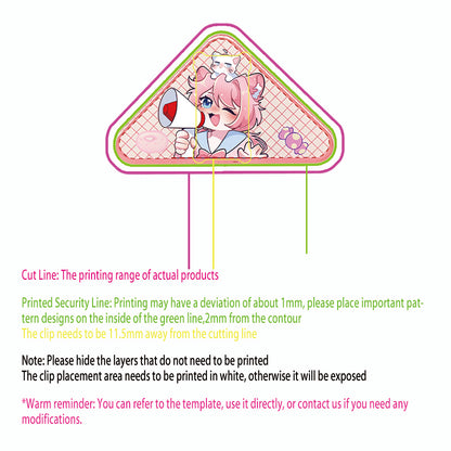 Pinces à reliure en acrylique personnalisées - Premier trimestre 2025 