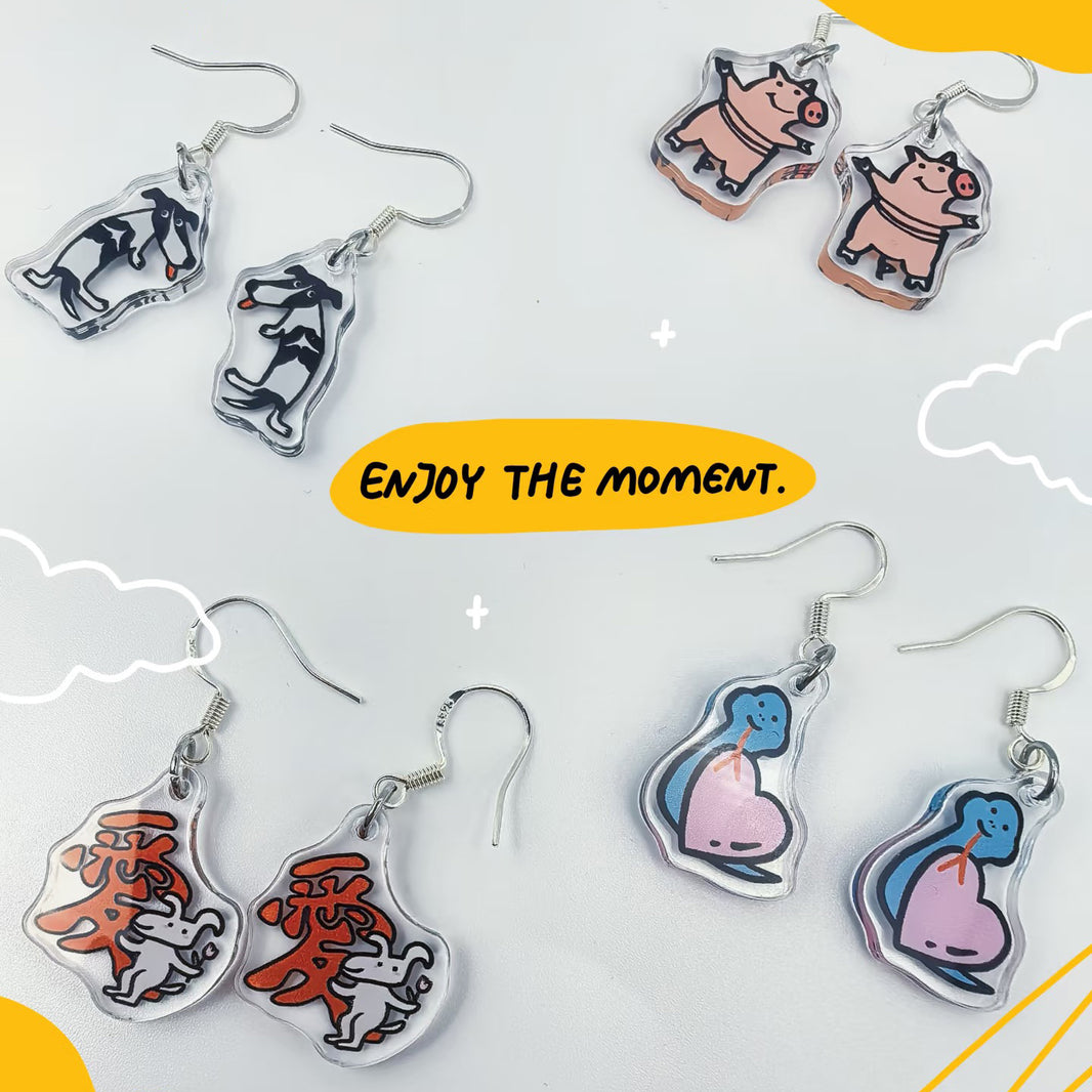 Custom Acrylic Earrings