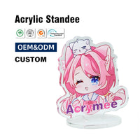 Custom Clear Acrylic Standees