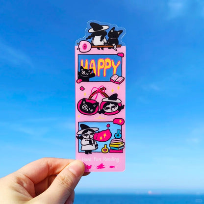 Custom acrylic thin bookmark