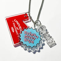 Custom Acrylic Necklace First Quarter 2025