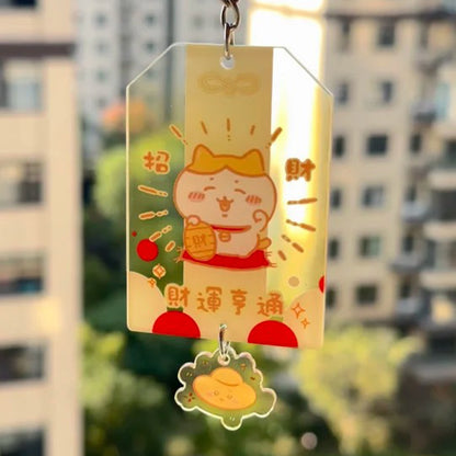 Benutzerdefinierter Acryl -Omamori -Anhänger