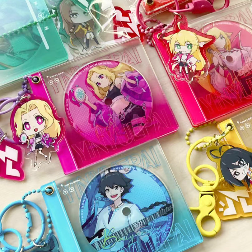 Custom  CD Keychains