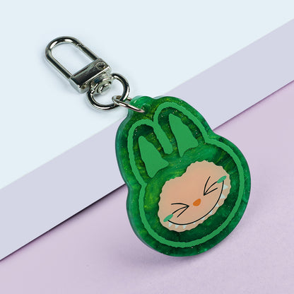 Custom Pearl Acrylic Keychains