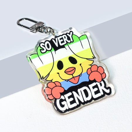 Custom Epoxy Glitter Keychain