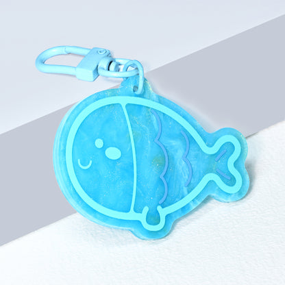 Custom Pearl Acrylic Keychains