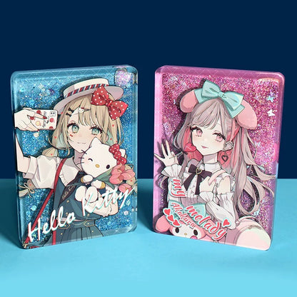 Custom Quicksand Liquid Keychains