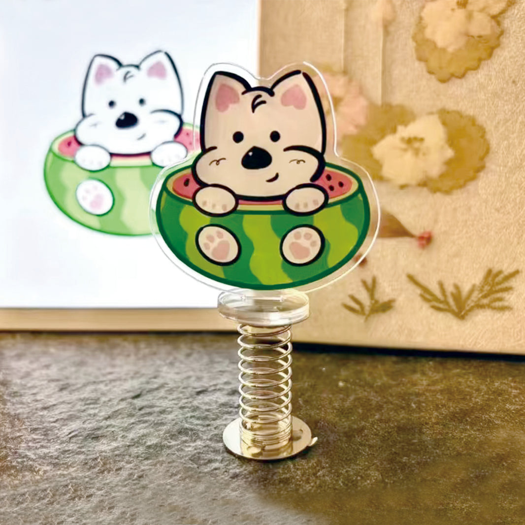 Custom Custom Spring Shaker Acrylic Standees