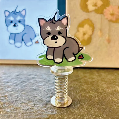 Custom Custom Spring Shaker Acrylic Standees