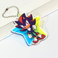 Shadow The Hedgehog Keychain