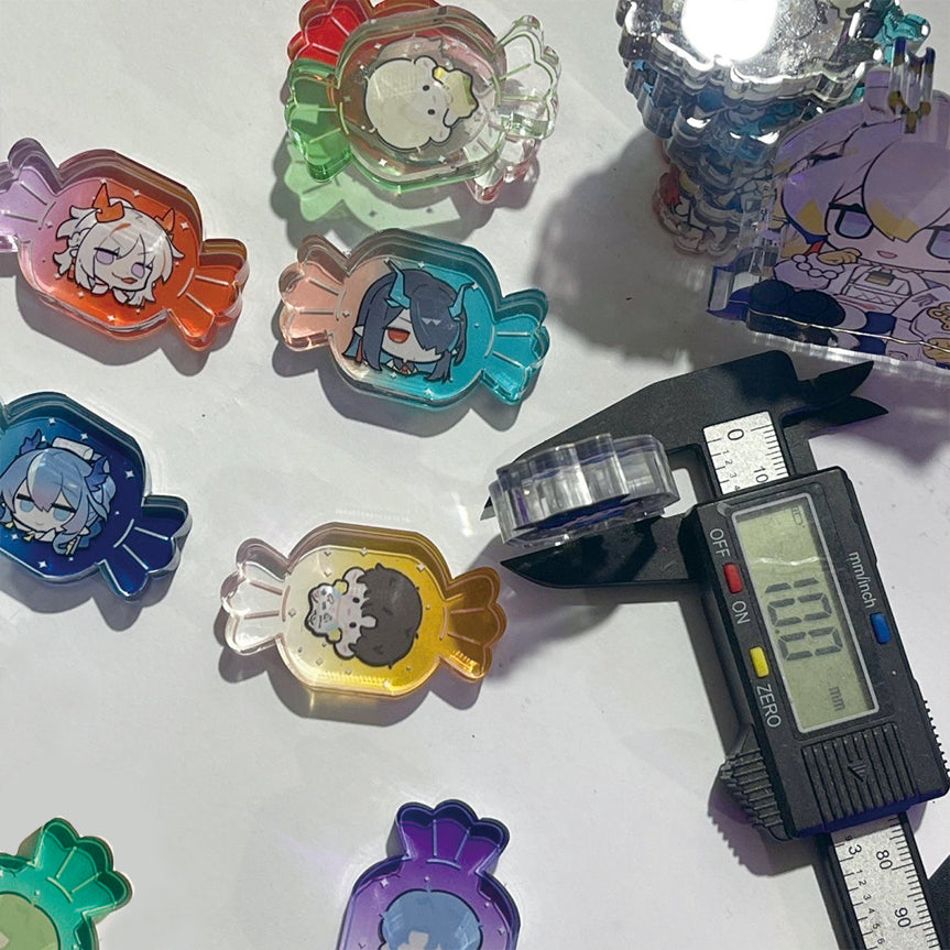 Custom Acrylic Candy Keychain First Quarter 2025