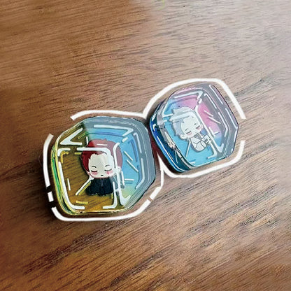 Custom acrylic small ice cubes First Quarter 2025