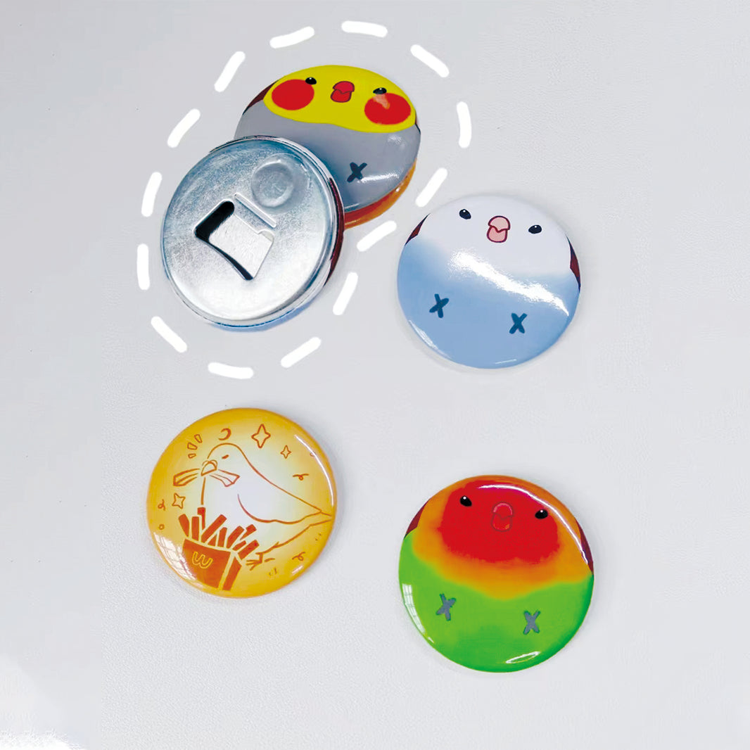 Custom Fridge Magnets Button Pins