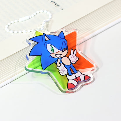 Shadow The Hedgehog Keychain
