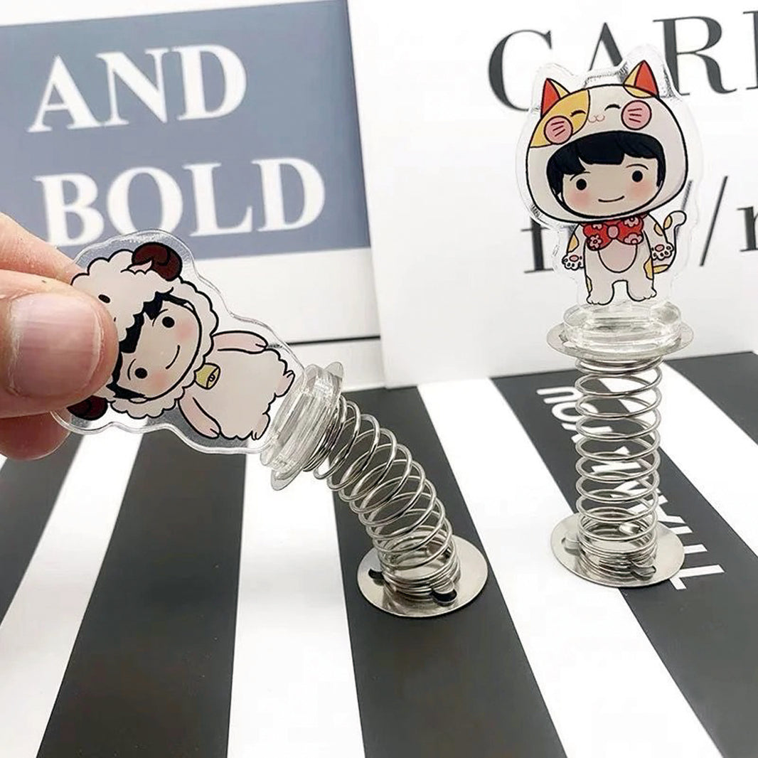 Custom Custom Spring Shaker Acrylic Standees