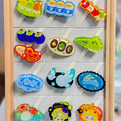 Custom Acrylic Hair Clip