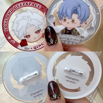Custom Hot Stamping Acrylic Pin