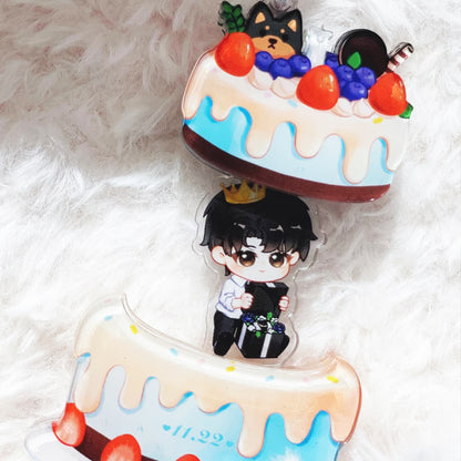 Custom Acrylic Openable Magnet Slide-Out Puzzle Charms First Quarter 2025