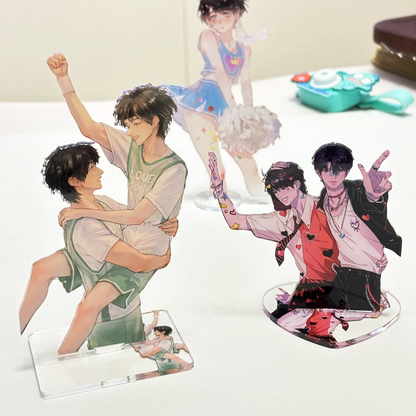 Custom Multi Layered Clear Acrylic Standees
