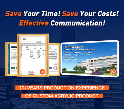 Custom Clear Acrylic Keychain | Acrymee