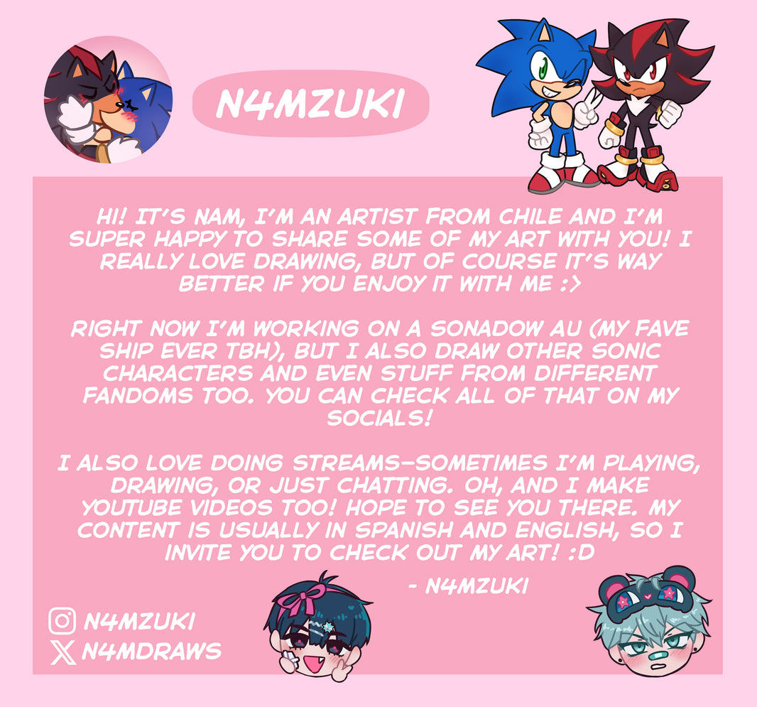 Shadow The Hedgehog Keychain
