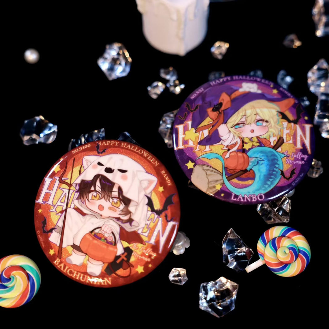 Custom Round Button Pins