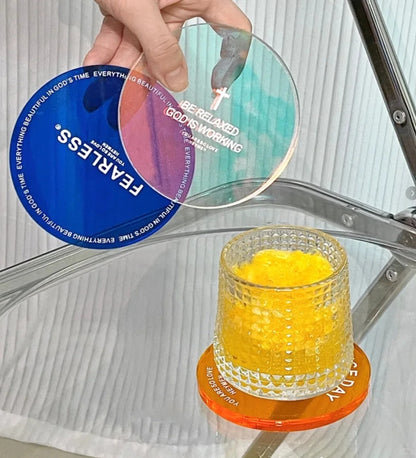 Custom acrylic coaster