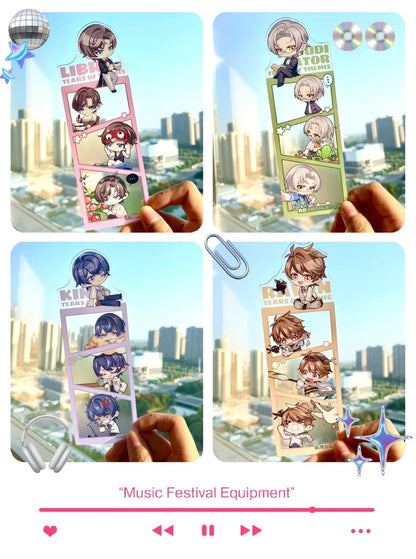 Custom acrylic thin bookmark