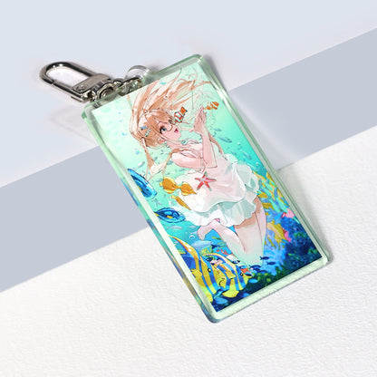 Custom Clear Acrylic Keychain