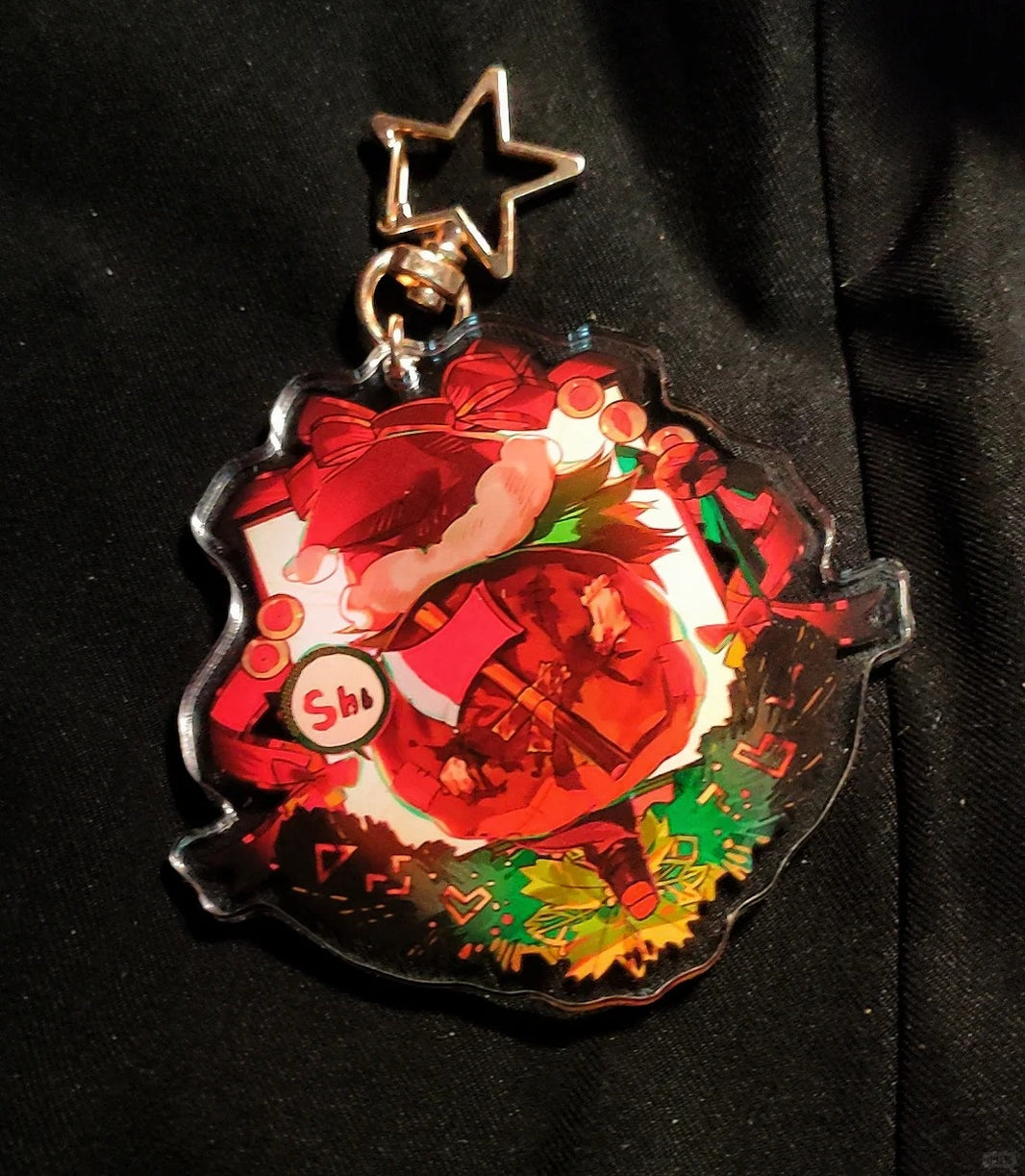 Custom Double Side Printing Acrylic Keychain