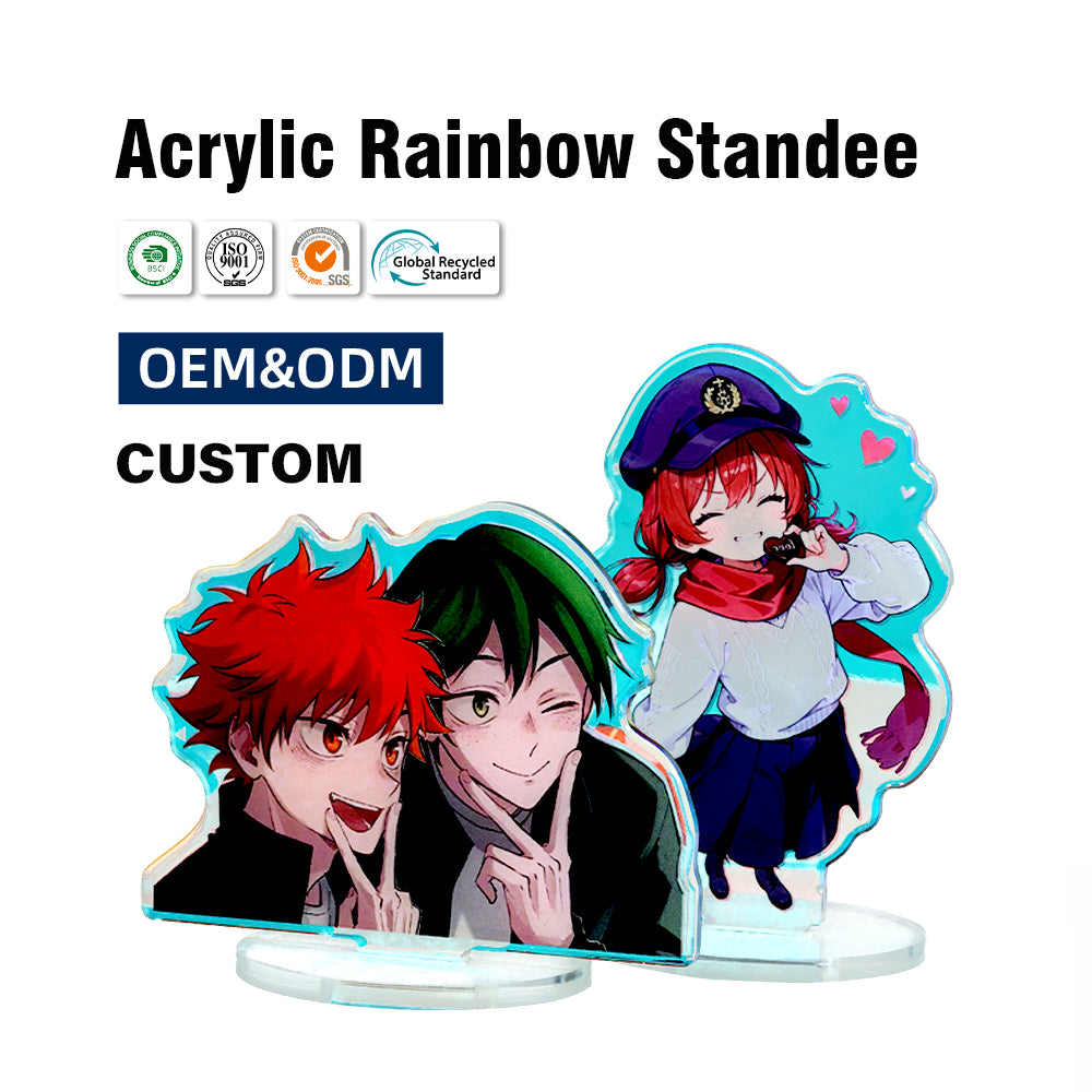 Custom Clear Acrylic Standees