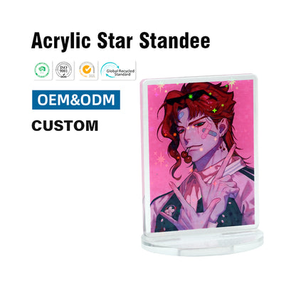 Custom Clear Acrylic Standees
