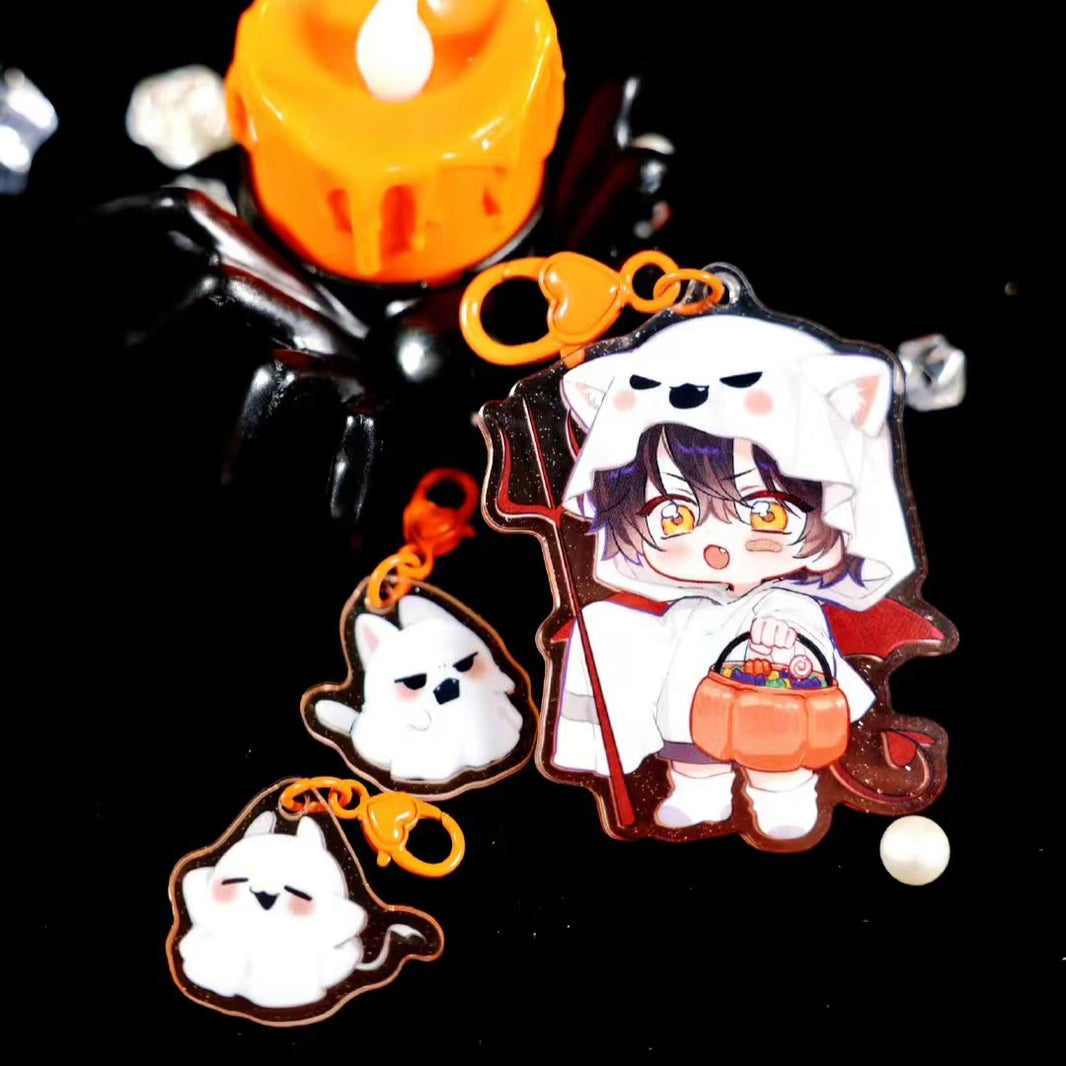 Custom Epoxy Glitter Keychain