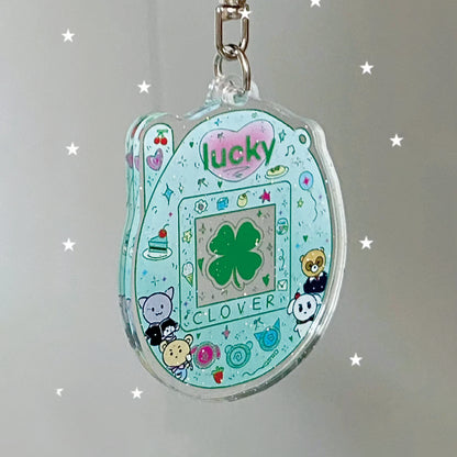 Custom Shaped Lenticular Acrylic Pendant