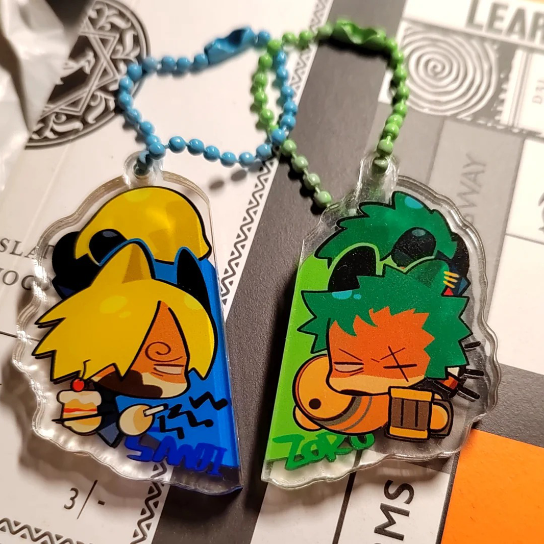Custom Magnetic Acrylic Keychains