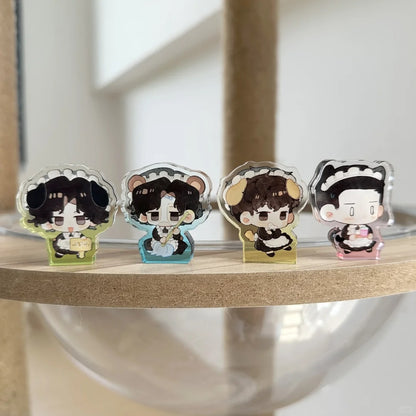 Custom Thick Acrylic Stand No Base First Quarter 2025