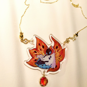 Collier en acrylique personnalisé