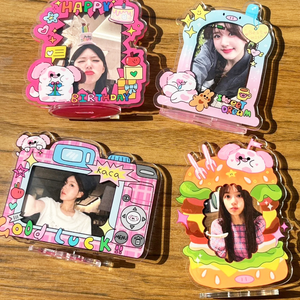 Présentoirs photo personnalisés en acrylique