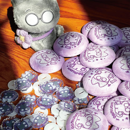 Custom Plush Button Pins