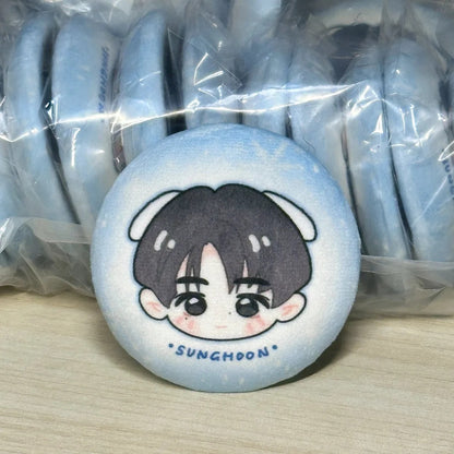 Custom Plush Button Pins