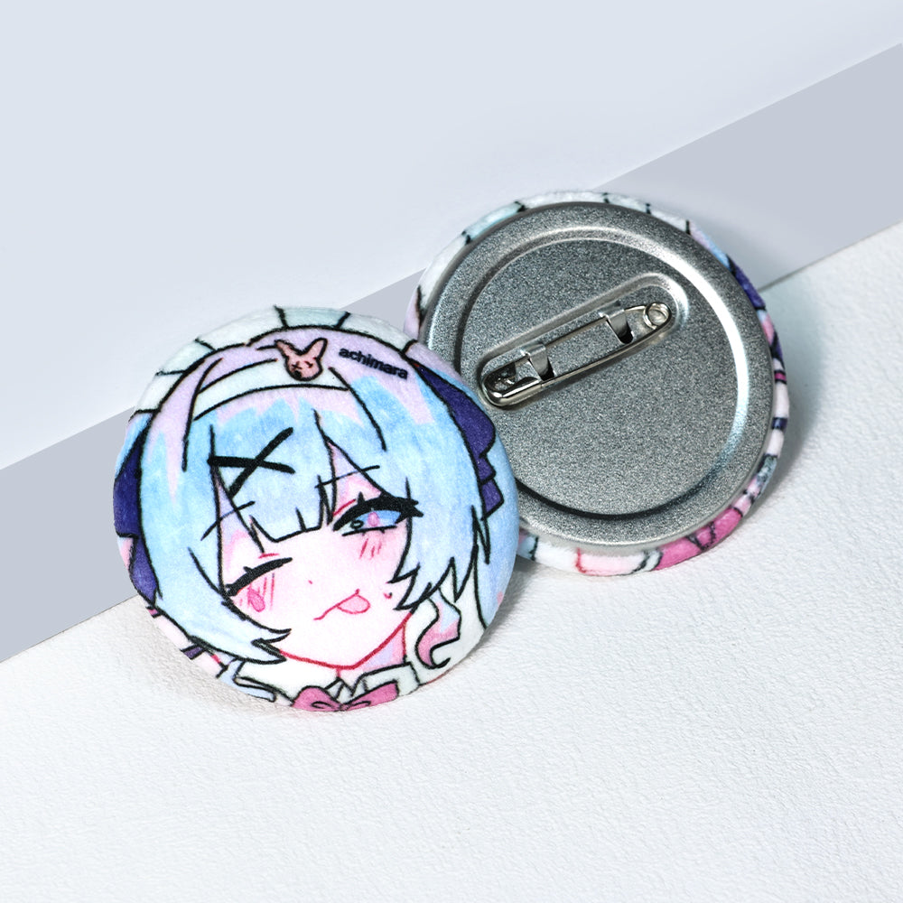 Custom Plush Button Pins